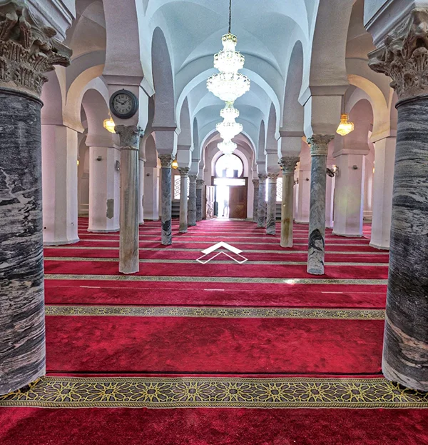 360° virtual tour of the historic Mosque of Bou Merouane in Annaba, Algeria, preserving cultural heritage through immersive technology